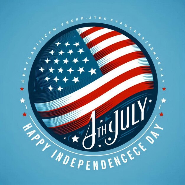 happy independence day american 4th of july background