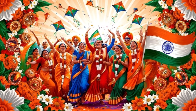 Happy Independence Day India Greetings