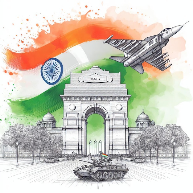 Happy Independence day India Vector illustration