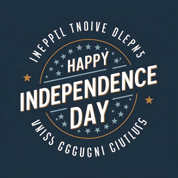 Photo happy independence day usa independence day tshirt design