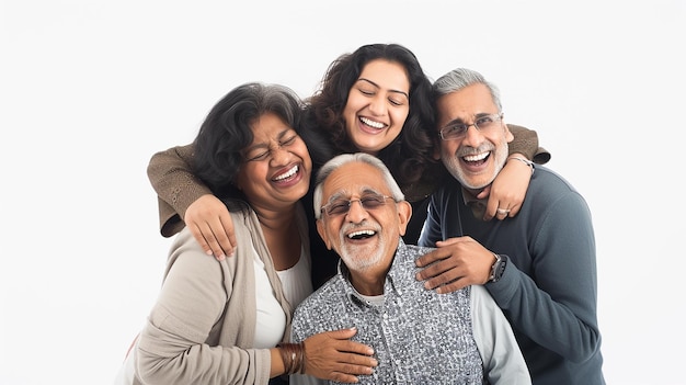 happy Indian family indoor photography