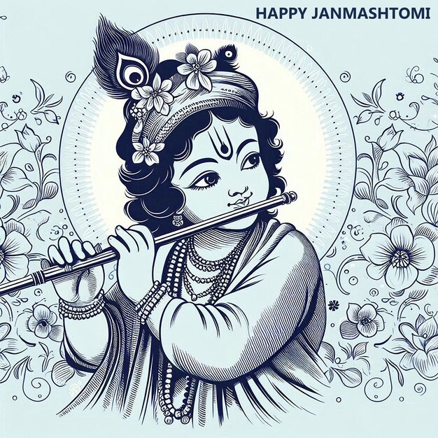 Photo happy janmashtomi