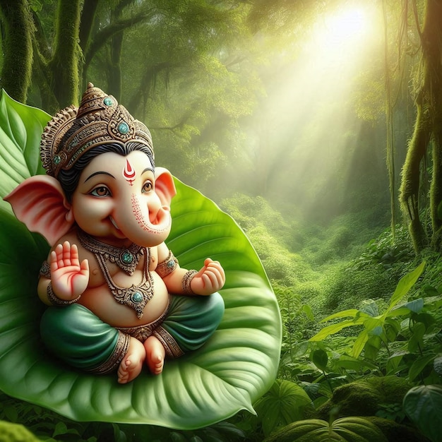 happy krishna janmashtami ai generated images with little cute krishna