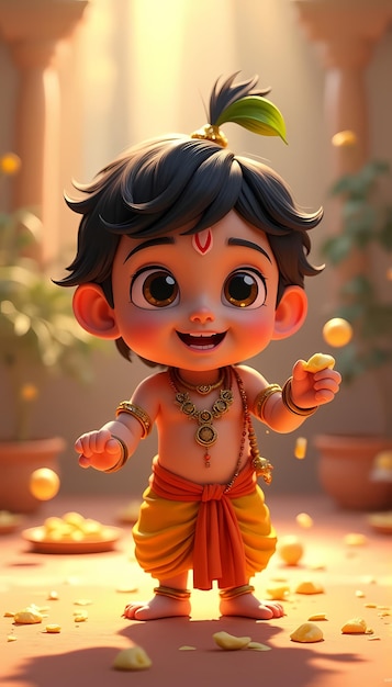 Photo happy krishna janmashtami