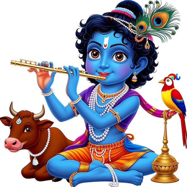 Happy lord krishna janmashtami celebration