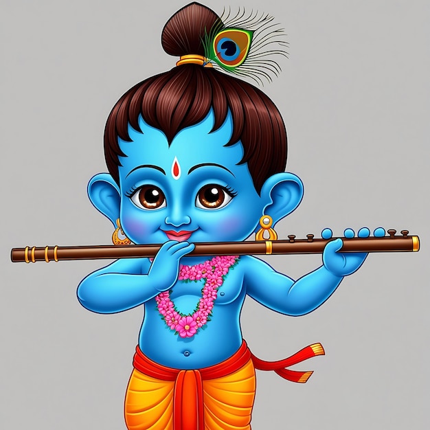 Happy lord krishna janmashtami celebration