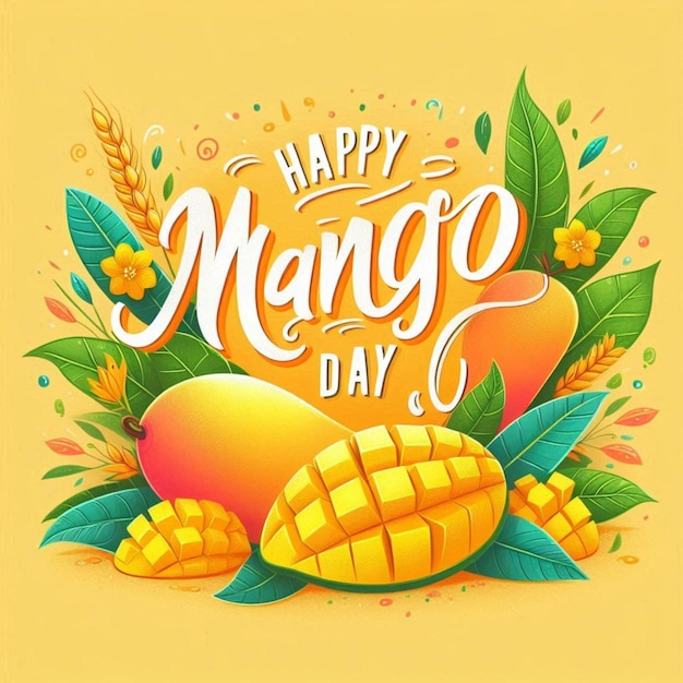 Happy Mango Day Celebrate the King of Fruits with Digital Twist