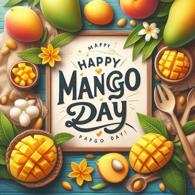 Happy Mango Day Celebrate the King of Fruits with Digital Twist