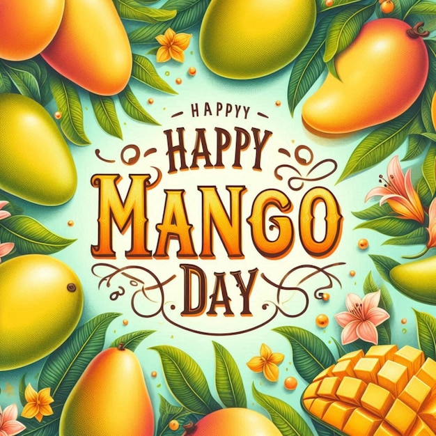 Happy Mango Day Celebrate the King of Fruits with Digital Twist