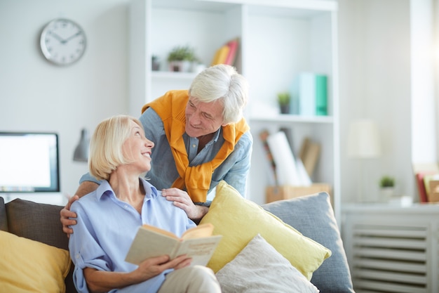 Happy Mature Couple at Home