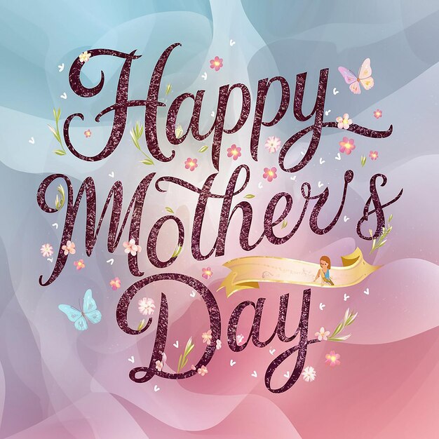 Happy mothers day background design