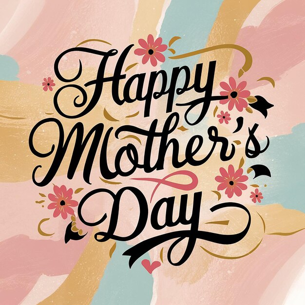 Happy mothers day background design