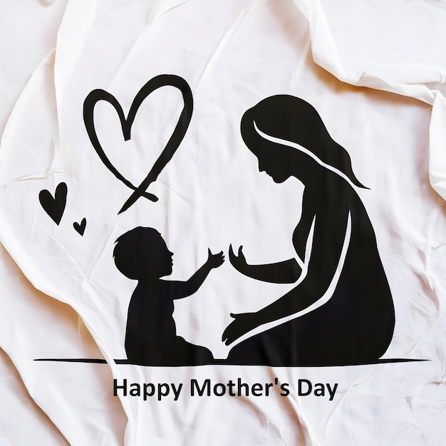 Happy Mothers Day illustration Vector background for banner poster card design