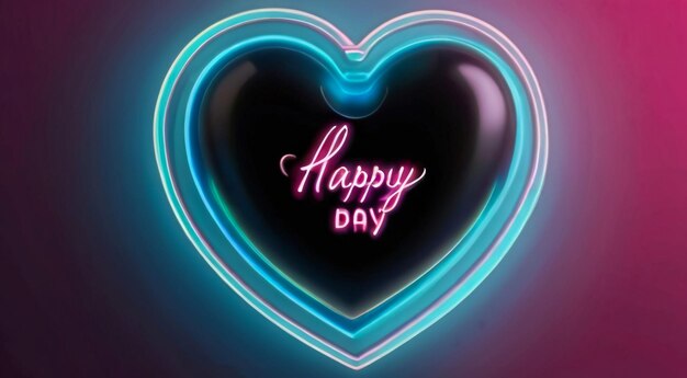 Happy Mothers Day Neon with a Brick Wall Background Vector Illustration