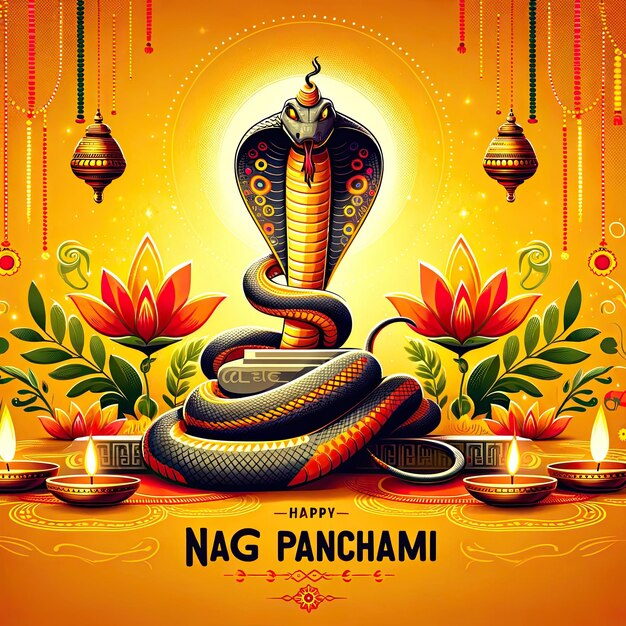 Photo happy nag panchami festival images