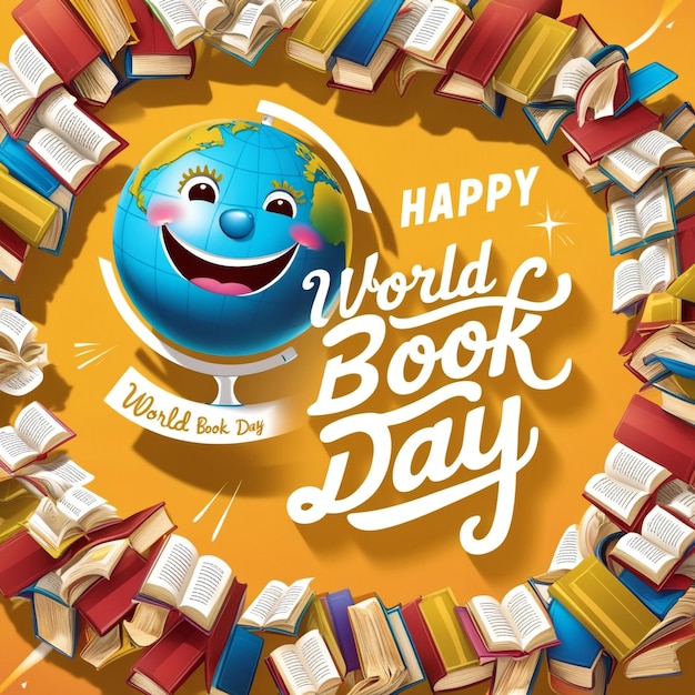 Photo happy national book reader day