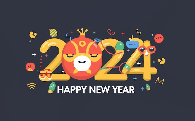 Happy New Year 2024 Ai Generative