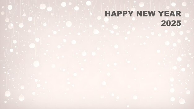 Happy new year 2025 Dreamy Confetti Drops background wallpaper