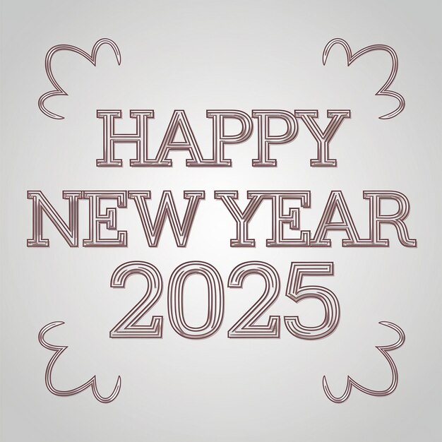 Photo happy new year 2025