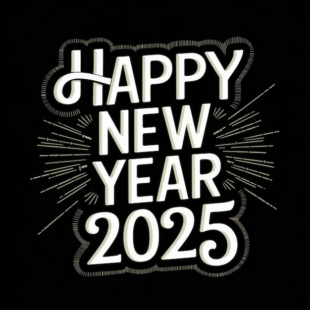 Photo happy new year 2025