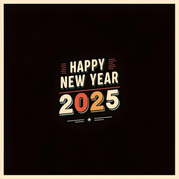 Photo happy new year 2025