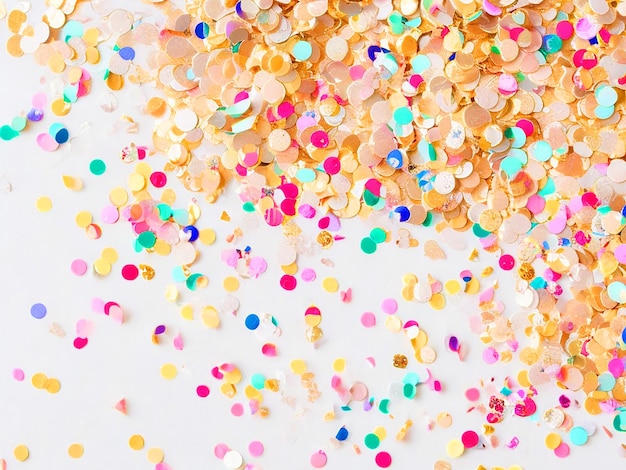 Photo happy new year confetti image downloaded