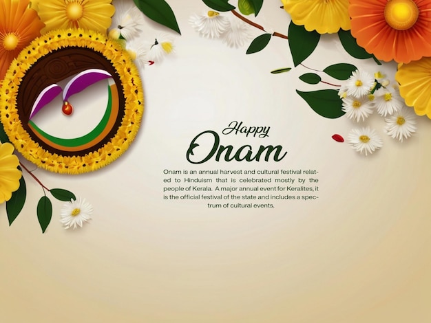 Photo happy onam