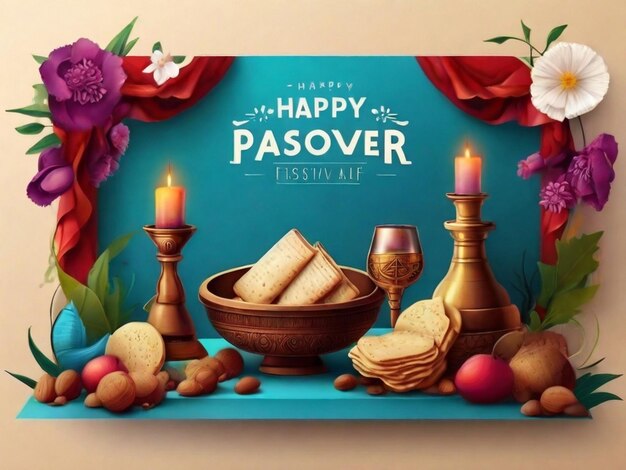 Photo happy passover banner