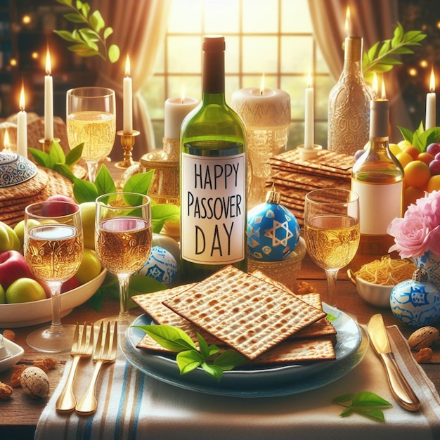 Photo happy passover day 1 happy passover day 3