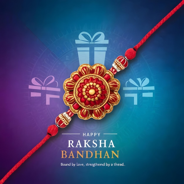 Happy Raksha bandhan post banner