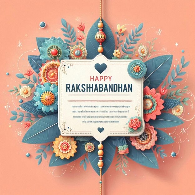 Photo happy rakshabandhan minimal post