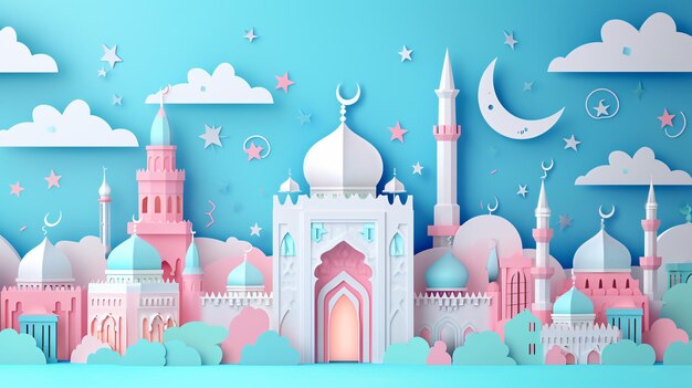 Happy Ramadan Kareem Vector Illustration