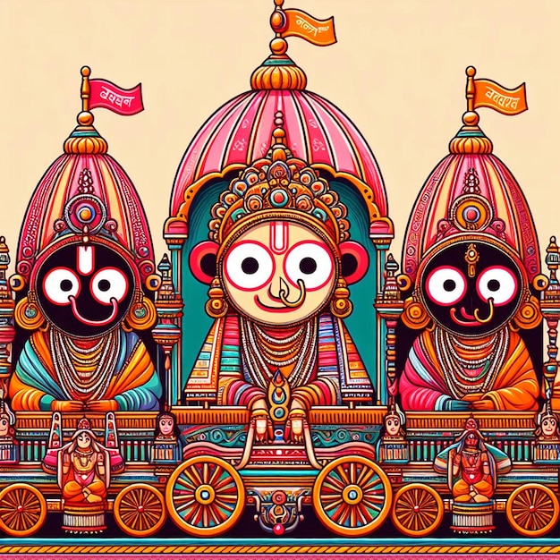 Happy rath yatra festival