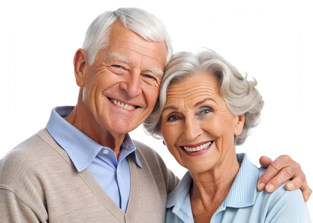 Happy Senior couple smile