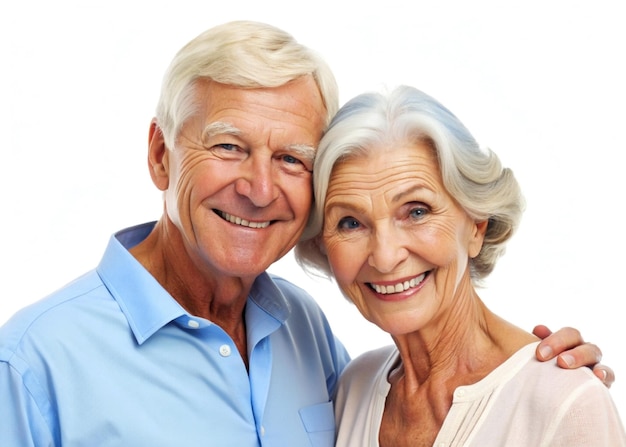 Happy Senior couple smile