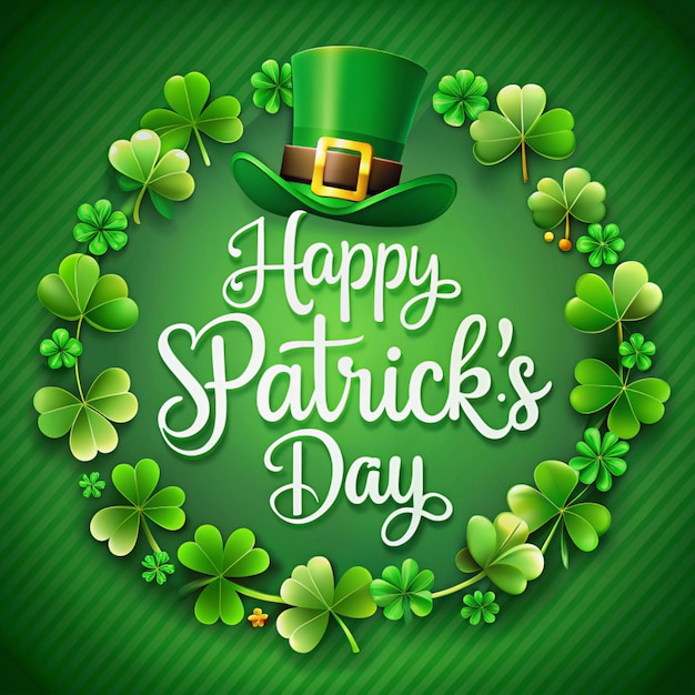 Photo happy st patricks day background