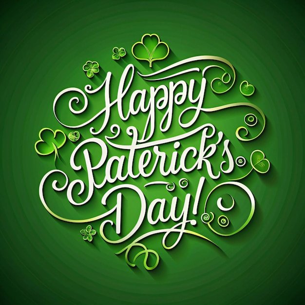 Photo happy st patricks day background