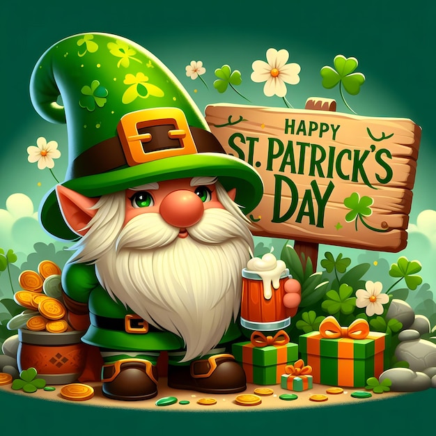 Happy St Patricks Day celebrate