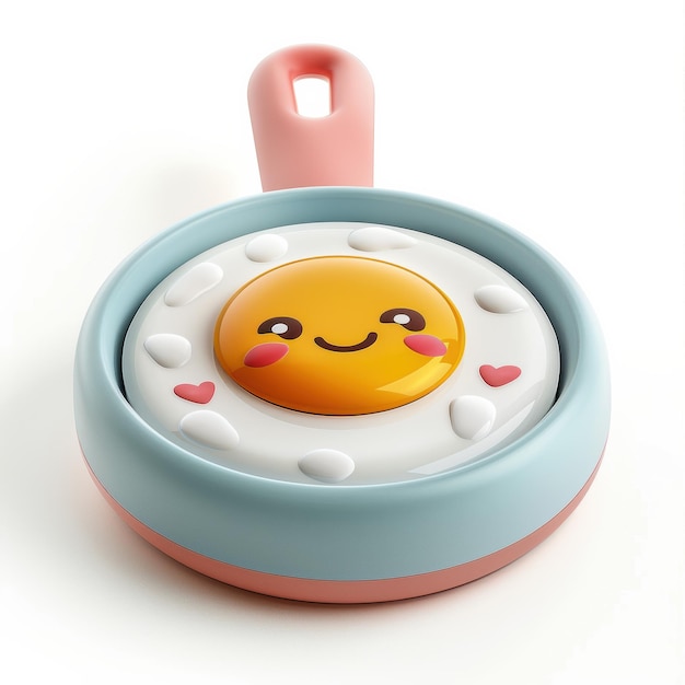 A Happy SunnySide Up in a Miniature Pan