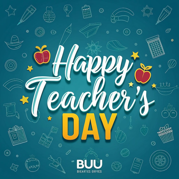 Happy teachers day background bulusocial media