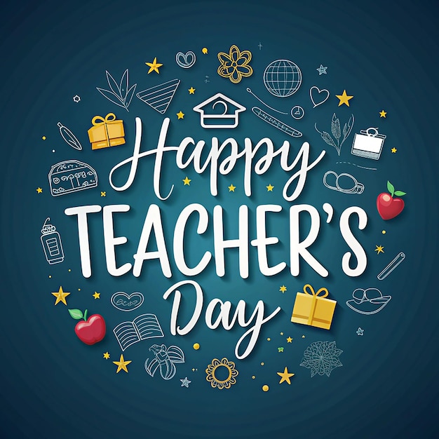 Happy teachers day background bulusocial media