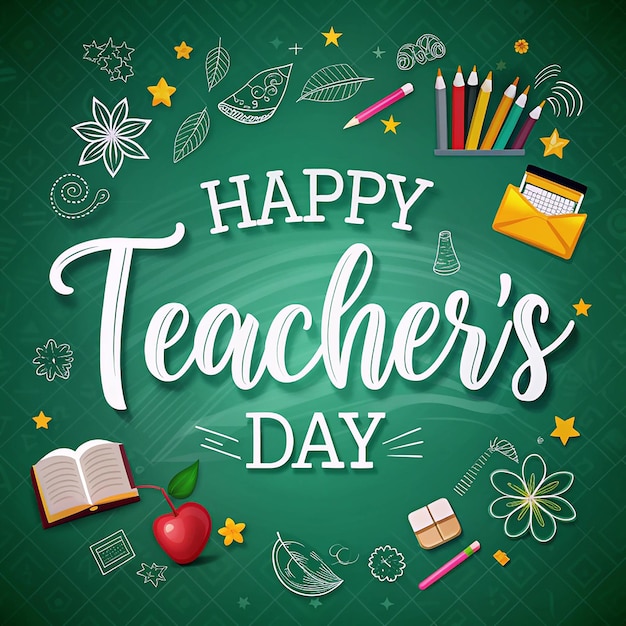 Happy teachers day background bulusocial media