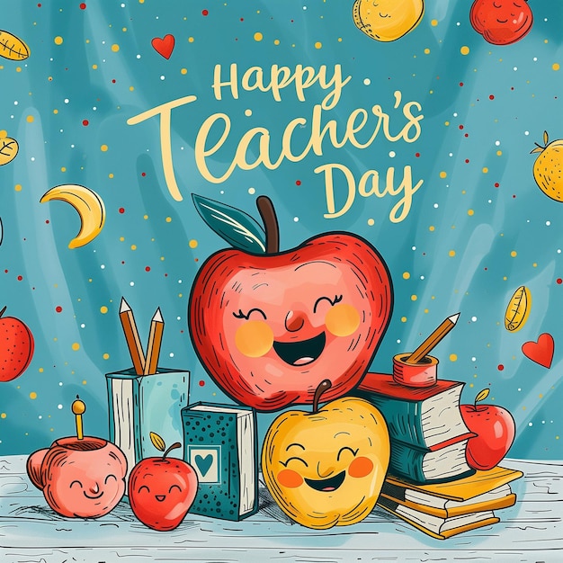 Happy Teachers day banner