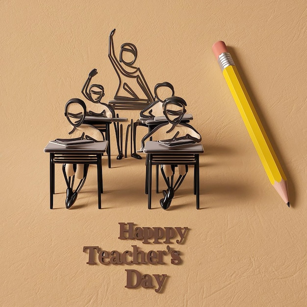 Photo happy teachers day