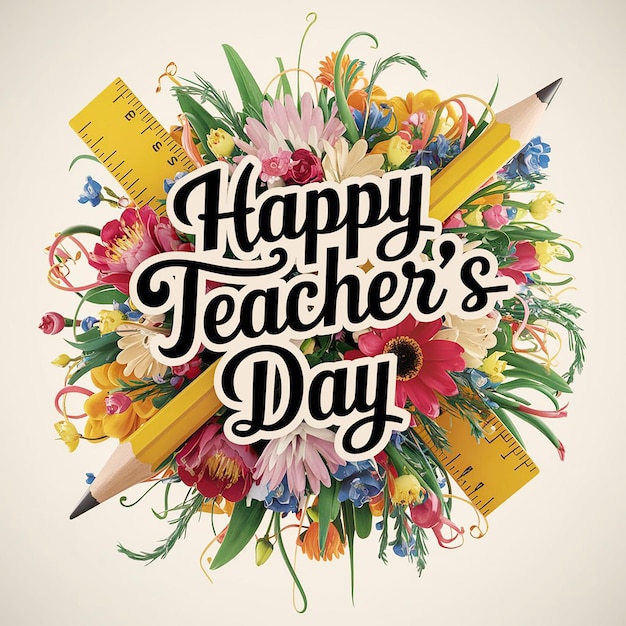 Photo happy teachers day