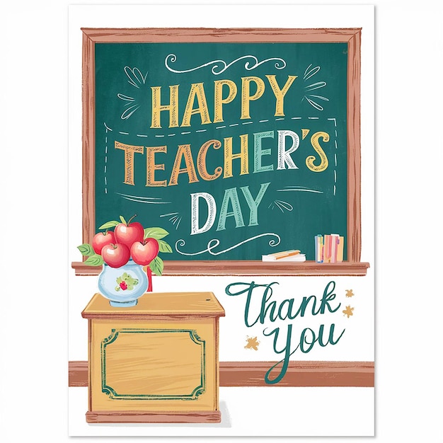 Photo happy teachers day