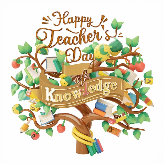 Photo happy teachers day