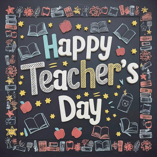 Photo happy teachers day