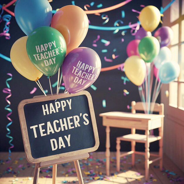 Photo happy teachers day