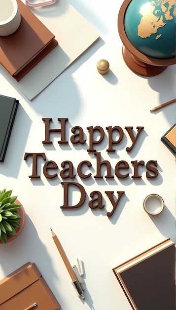 Photo happy teachers day